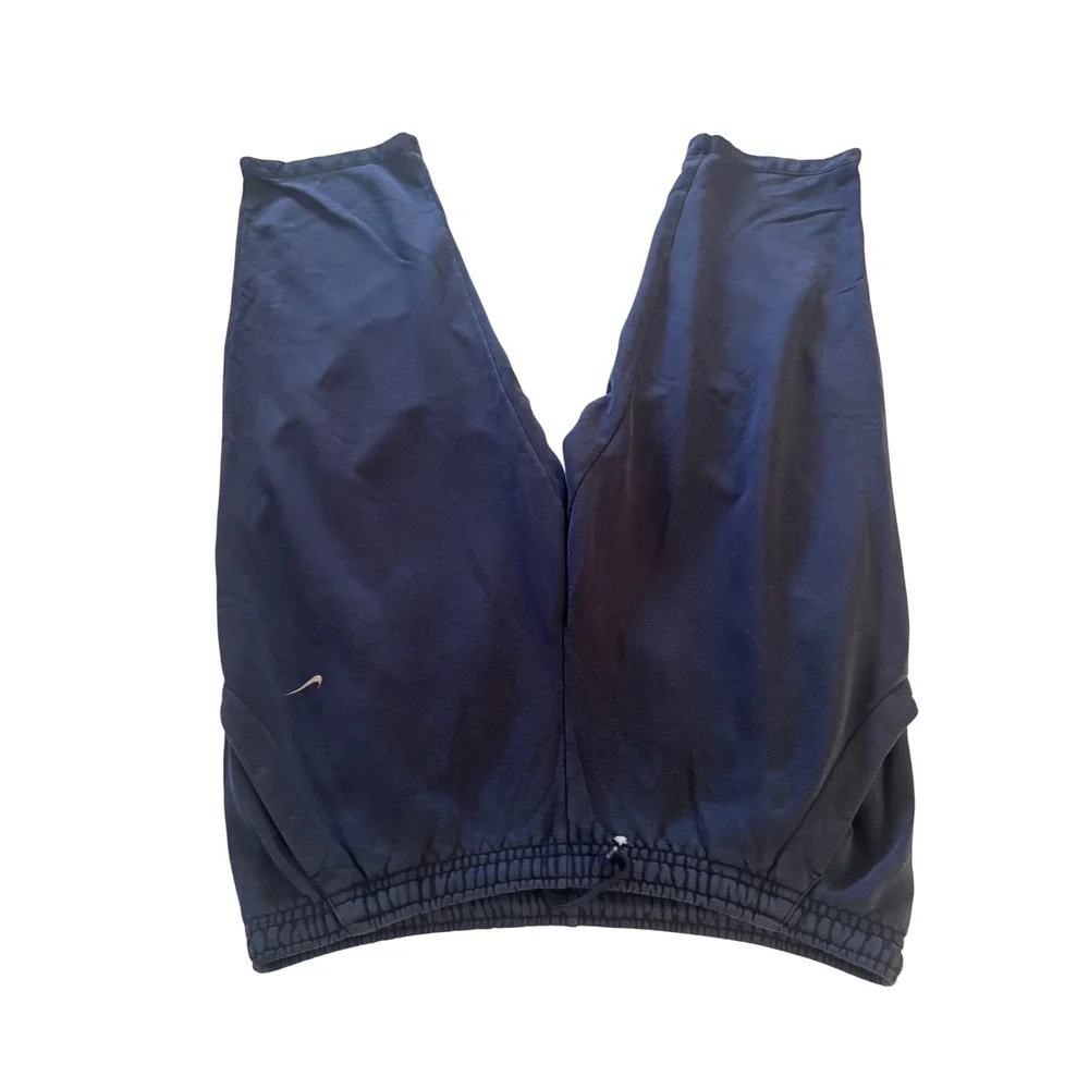 Nike Sweatpants Mens XL Navy‎ Blue Sportswear Fleece Embroidered Swoosh Joggers